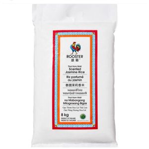 Rooster Thai Jasmine Rice - 8kg