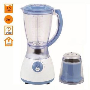 Delron DB313 2 in 1 Blender - 1.5Litres - Blue/White -- Blue/White