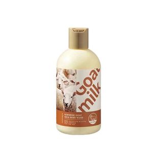 Goat Milk Body Wash 250ml - Gentle Moisturizing Cleanser for Dry & Sensitive Skin