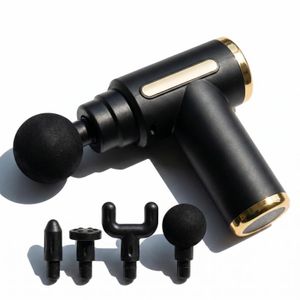 Handheld Fascia Massage Gun For Muscle Relaxation-4 Heads