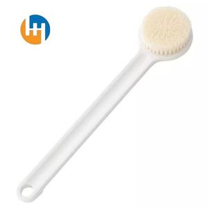 HUAHUA New high-density smooth high-quality long handled bath brush scrubbing bath brush bath brush