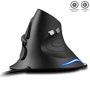 JOMAA Programmable Wired Gaming Mouse with Wrist Rest, 3200DP 6 Button Ergonomic Mouse for Laptop/Desktop