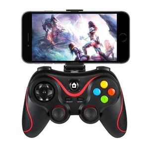 Wireless Mobile Game Controller with Phone Holder – For Android, iOS & PC - Black