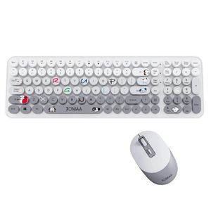 JOMAA Wireless keyboard and mouse combo 2.4G full size keyboard and mouse
