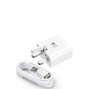 Android USB to Type C Fast Charger - White