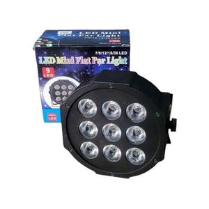 Medi RGB Flat PAR Stage Light 9LED