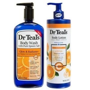 Dr Teal'S Lotion Vitamin C Set - 532ml & Glow & Radiance