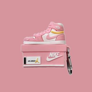 Inobrands For Apple pod 1-2 Case Cover Cartoon Pink sneakers Soft Silicone Earphone Case Casing