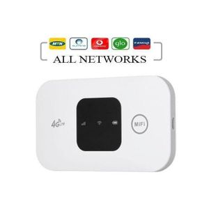 None Universal 4G LTE Portable Mobile Mifi (MF800-E)- 2100mAh - White