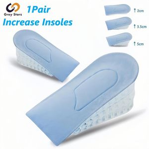 1 Pair of Height Increase Insoles Air Cushion Elevator Shoe Insole Lifts Kits Inserts for Men Women Taller Insoles2-5cm Variable Height