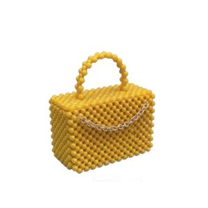 Beads BAG JUNO IN YELLOW 