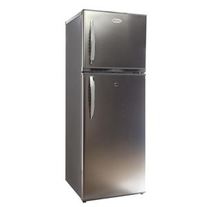 Binatone FR-275D Double Door Refrigerator - 260 Liters - Silver