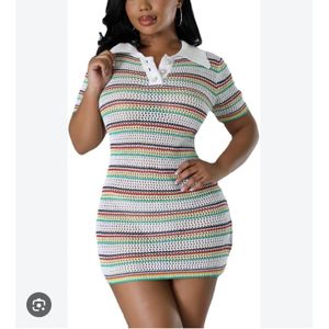 Ladies multicolored dress