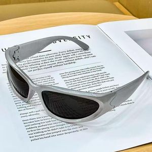 Retro Square Sunglasses for Men & Women - UV400 Protection - Silver (With Free Pouch)