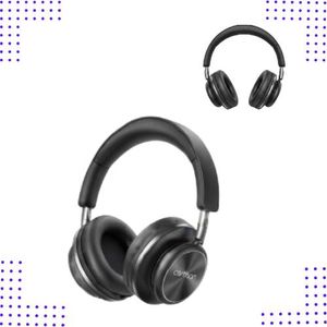 Pro Series Wireless Headphone with 48 Hours Playtime and 400Mah Rechargeable Cell - Heavy Duty Neck Wireless Headphone System and Bluetooth Gaming Headphones for Travel
