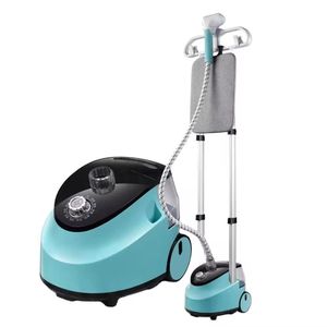 Heavy-Duty Standing Fabric & Clothes Steamer- Green