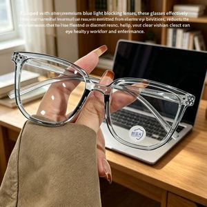 Eyeglasses Unisex Anti Blue Light Clear Frame Square Glasses