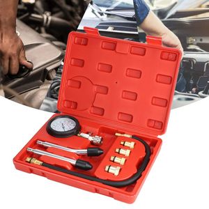 Car/Motorcycle Dual-use Cylinder Pressure Gauge Set Pressure Detection Tool