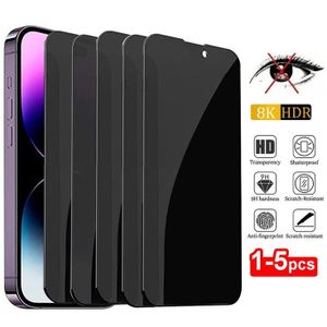 5 Pieces Privacy Screen Protectors for iPhone 11, 11 Pro, 11 Pro Max – Black