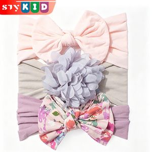 STY 3-Pack Baby Headbands Set 3 In 1 Turbans Set Cute & Stylish 