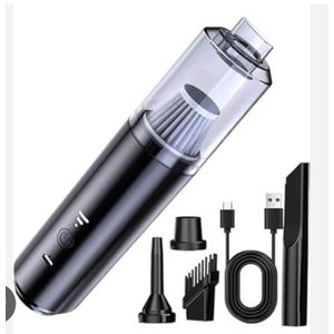 AD Mini Multifunctional Car Wireless Vacuum Cleaner - Multicolor 