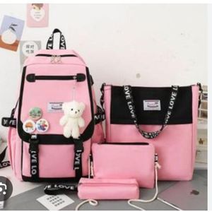 AD 4 in 1 Ladies Classic Backpack - Pink 