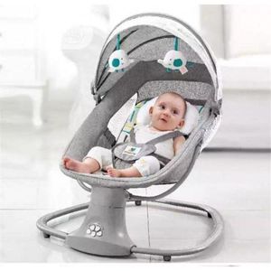 Mastela Mastela 3-in-1 Electric Bassinet Rocker, Sleeper & Cradle with Remote & Bluetooth – Grey