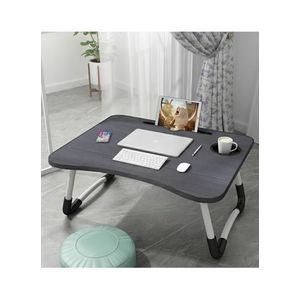 Lightweight & Portable Folding Laptop Desk for Bed & Sofa – Multi-Purpose Study & Work Table – Black