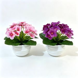 2 Pcs artificial flowers, home decorations, flowers for room,artificial flowers in a pot,desktop ornament