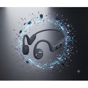 Wireless Lightweight On Ear Bluetooth Headphones Open Earphones For Outdoor Running