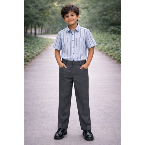 product_image_name-Generic-Smart Classic Dress Trousers for Boys – Grey-3