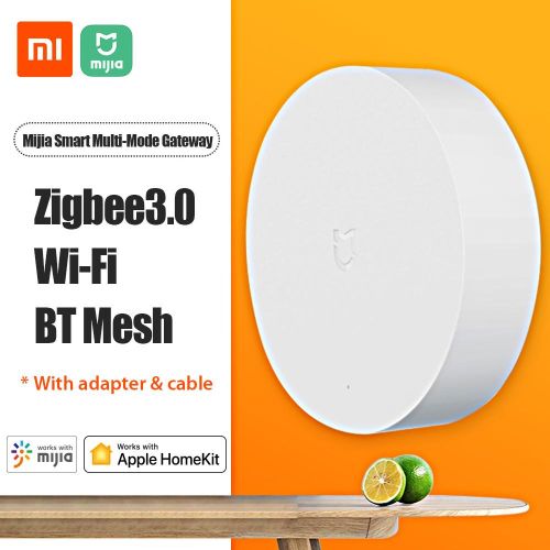 Xiaomi Mijia Gateway 3 Zigbee Wifi Bluetooth Mesh Hub Smart Home Hub For  Mijia App Apple Homekit Or