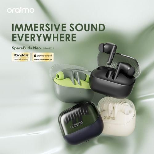 product_image_name-Oraimo-SpaceBuds Neo True Bluetooth Spatial Earbuds Mystery Blue Wireless Charging  - Black /Green-5