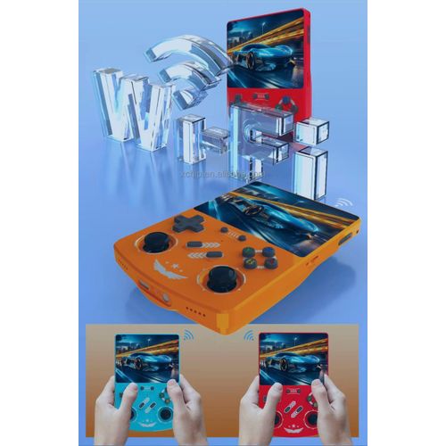 product_image_name-Generic-R40XX Retro Open-SourceLinux System Arkos2.0 WIFI 4.2 Inch IPS Screen 1GB RAM 4000mAh Battery - Video Player - Handheld Game Console - Black-5