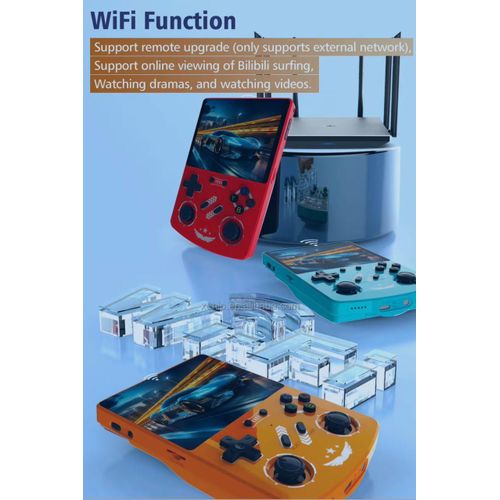 product_image_name-Generic-R40XX Retro Open-SourceLinux System Arkos2.0 WIFI 4.2 Inch IPS Screen 1GB RAM 4000mAh Battery - Video Player - Handheld Game Console - Black-6