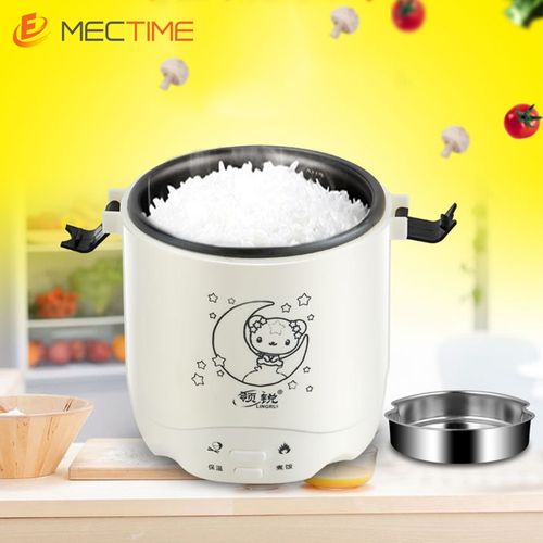 Generic 1.2L - 180W - Mini Student Dormitory Rice Cooker - White - image 4