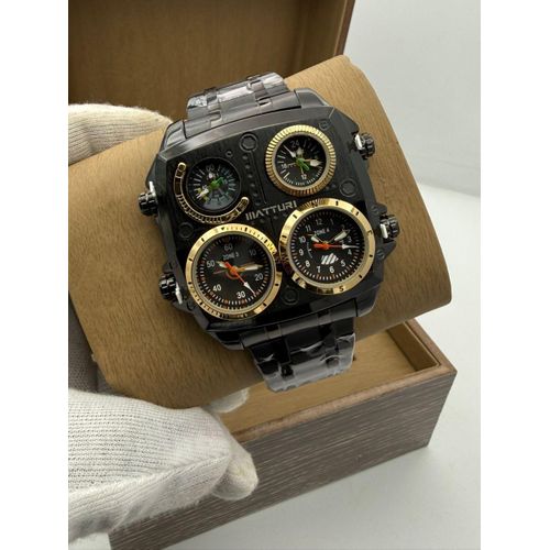 product_image_name-MATTURI-World Time Watch with Compass for Men - Black-1