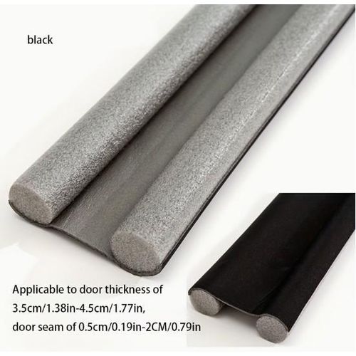 Generic 2 Pieces Huusehold Door Gap Seal Strip, Windproof Door Bottom Seal, Wind and - image 4
