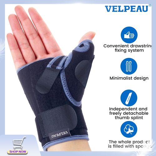 Velpeau Wrist Brace With Thumb Spica Splint For De Quervain's