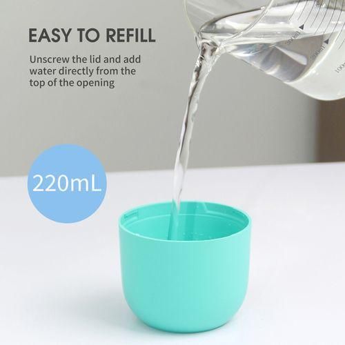 product_image_name-Generic-Small Mini Desktop USB Humidifier Nebulizer,Portable Car Aroma Oil Diffuser,220ml,3 Cotton Swabs-4