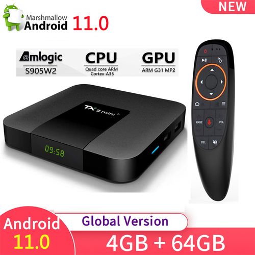 S905W2 Android 11.0 4K Set-top TV Box