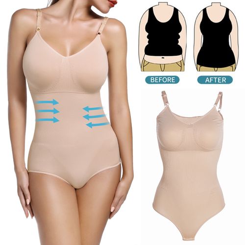 Shop Generic Slimming Full Slips Straplesswear Full Body Seamless High  Waist Tummy Control for Women Under Dress Women Corset Online