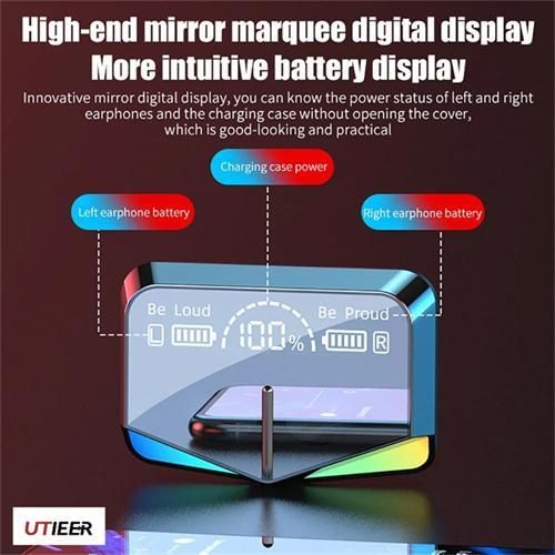 DRASURE M28 Stereo Touch Noise Canceling Wireless Bluetooth Headset - image 2