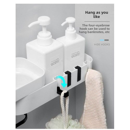 product_image_name-General-Bathroom Storage Shelf Kitchen Corner Shelf Wall Corner Bathroom Shelf-3