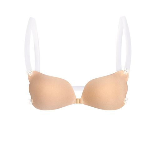 Shop Generic ABCDEF Cup Silicone Bra Bra Backless Magic Bra Fly  Bras-Beige-A Online