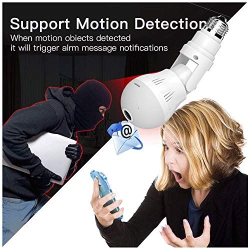 product_image_name-White Label-360 Degree Field View CCTV Light Bulb -  White-5