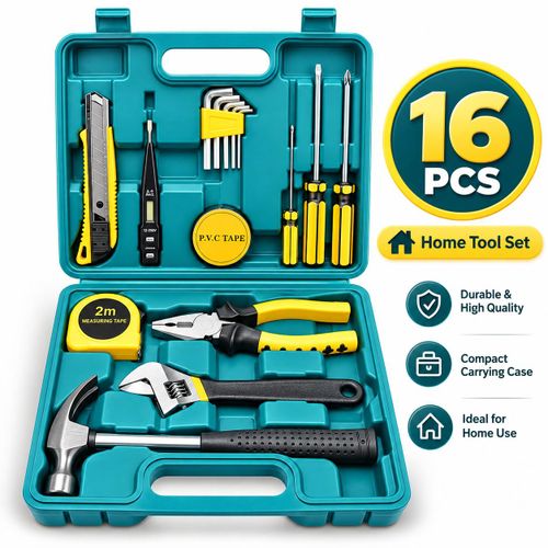 Generic 16pcs Tool Set General Household Hand Kit