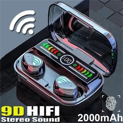 Generic LED power display touch button wireless headset bluetooth