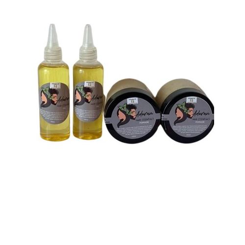 product_image_name-Generic-Adoran Hair, Beard Essential Oil And Pomade Combo Set-2