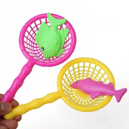 Shop Generic 36 Pcs Fishing Net Toy Summer Toys Kids Take Bath Mesh  Colorful Child Bulk Mini Online